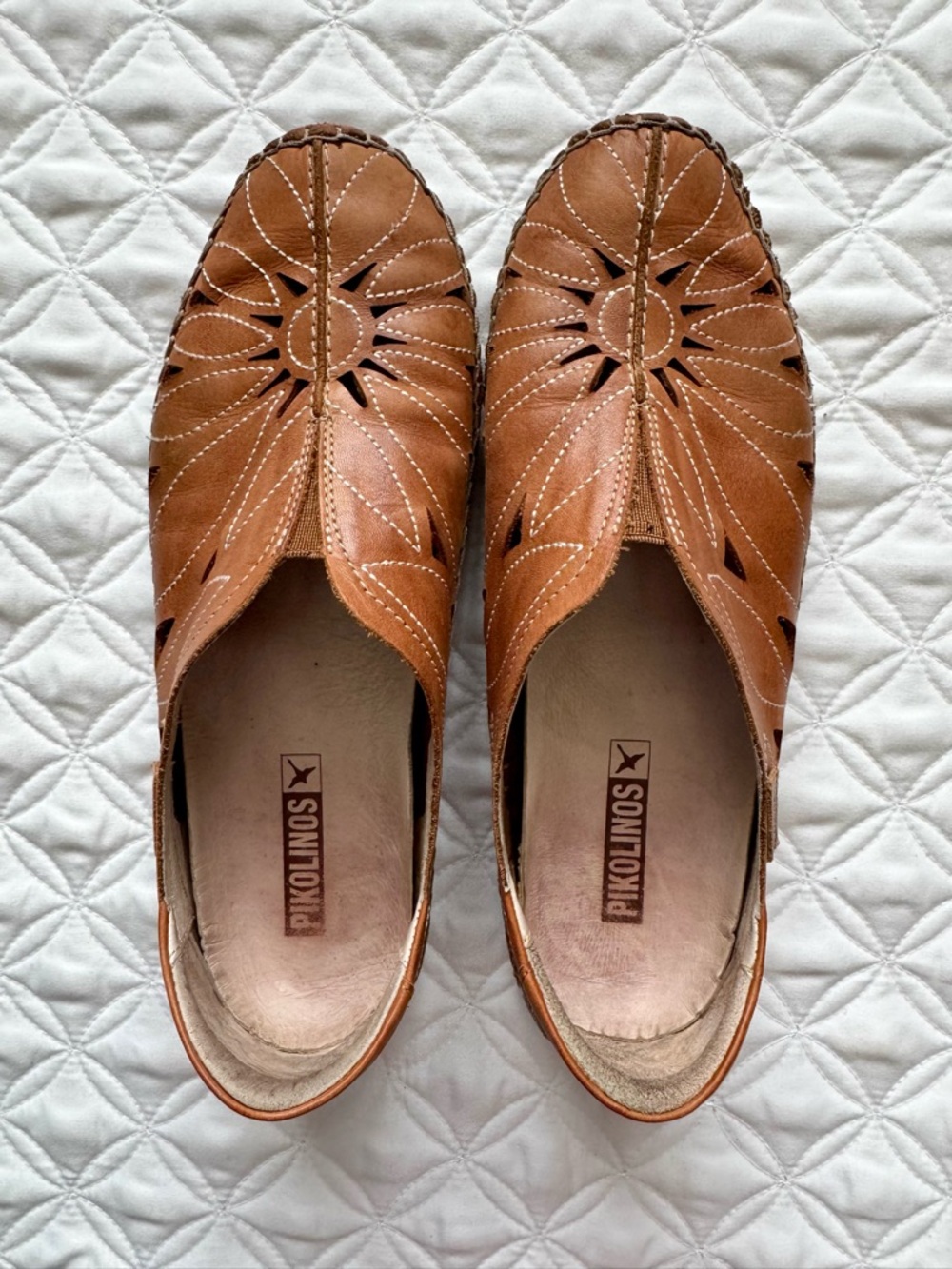 PIKOLINOS Jerez Slip-on Leather Moccasins Flats Size EU 37, US 6.5-7 - Picture 15 of 16